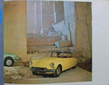 Citroen DS 19 Modelprogram 1959 Carbrochure (8417)